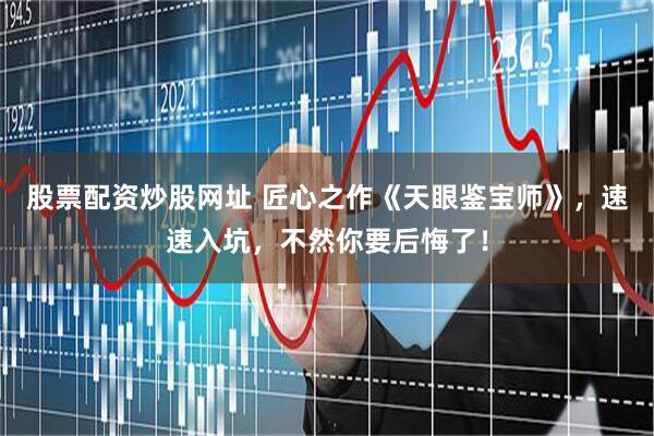 股票配资炒股网址 匠心之作《天眼鉴宝师》，速速入坑，不然你要后悔了！